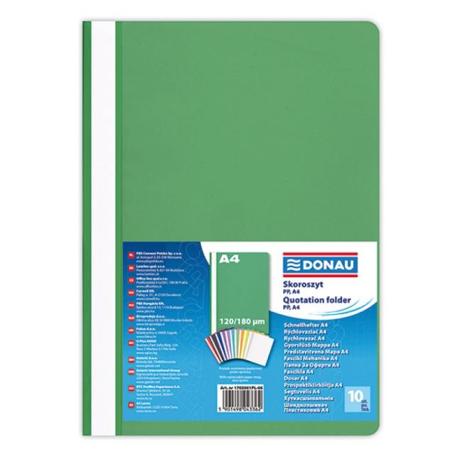 Quick binder DANAU green