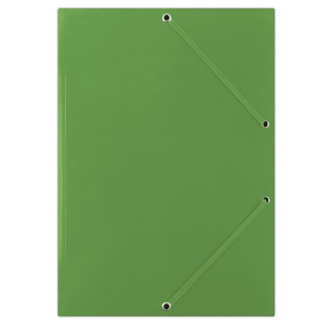 [DO206806] Glossy cardboard packaging with rubber band DONAU green
