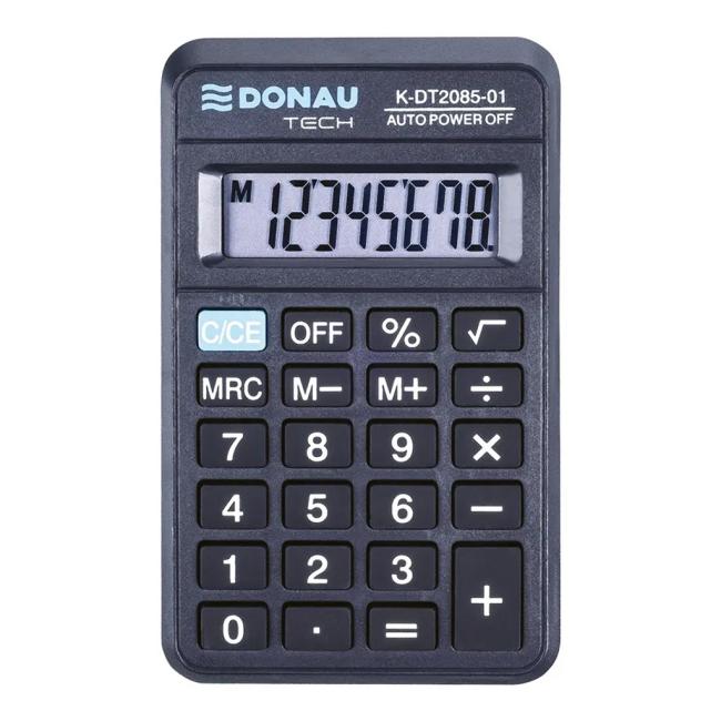 [DO208501] Calculator Donau Tech K-DT2085 black