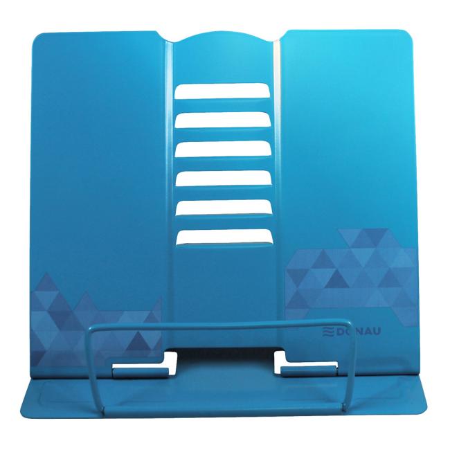 [DO210002] Stojan na knihy DONAU kovový, pre mládež, modrý