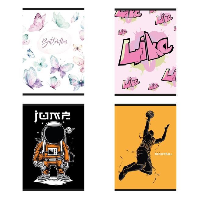 Zápisník A5, 32 listov, linajkový, 70 g