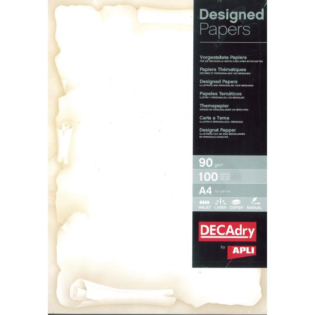 Ilustračný papier Ambassador hnedý, 90g, 100 listov