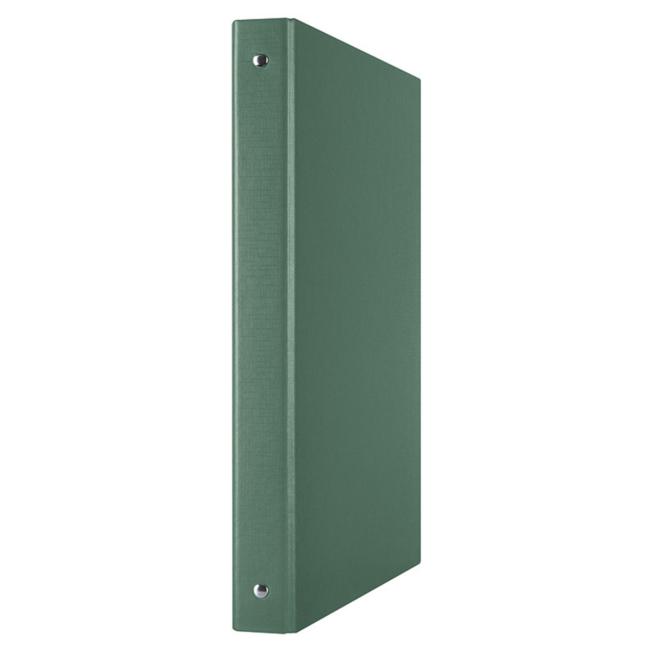 Binder 4-ring DONAU cardboard and foil, A4/4R/20 mm, green