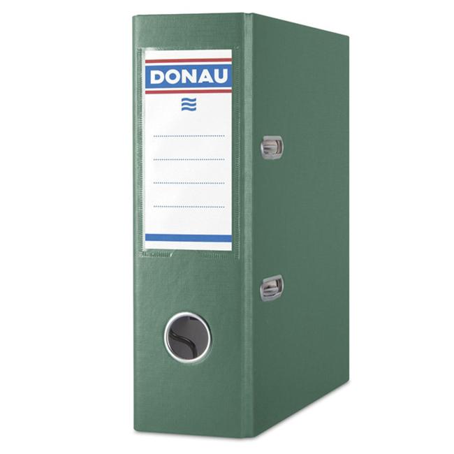 [DO390506] DONAU Master lever folder, cardboard and foil, A5/75 mm, green