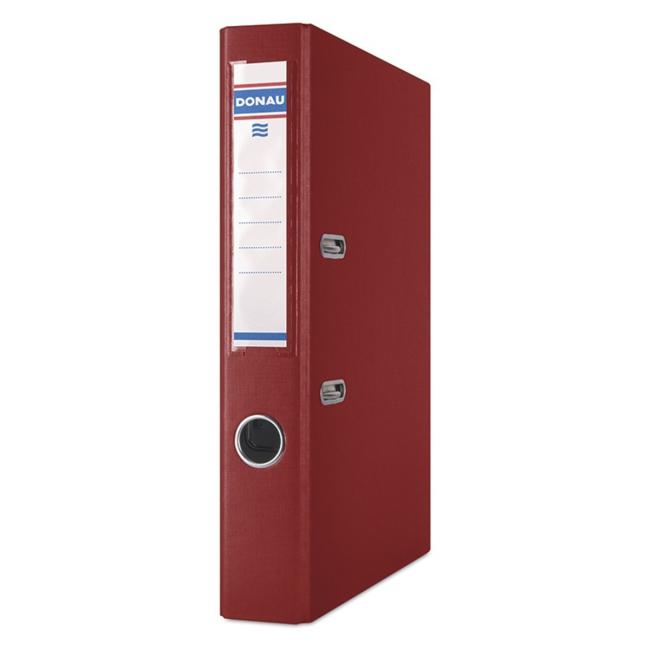 Pákový zakladač DONAU Master, kartón a fólia, A4/50 mm, bordový