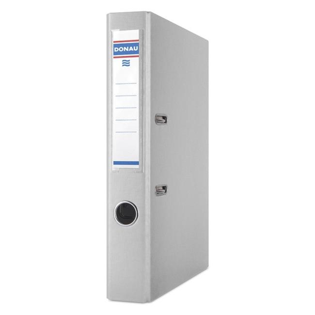 Pákový zakladač DONAU Master, kartón a fólia, A4/50 mm, sivá