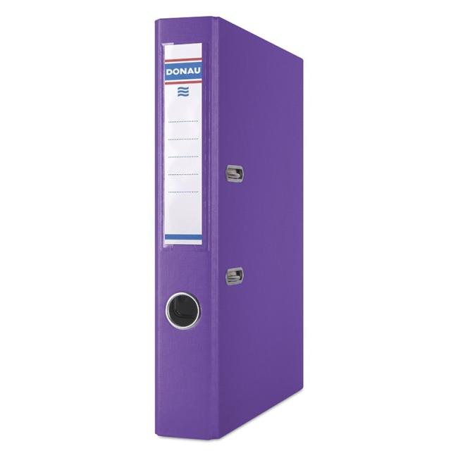 [DO395023] DONAU Master lever folder, cardboard and foil, A4/50 mm, purple