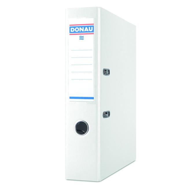 [DO397509] DONAU Premium-S lever folder, cardboard/PP, A4/75 mm, white