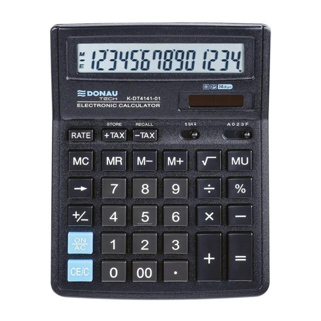 [DO414101] Calculator Donau Tech K-DT4141 black