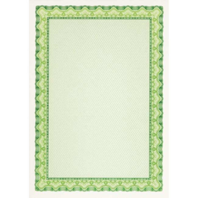 [AG004054] Certification paper APLI A4, green, 115 g, 25 sheets