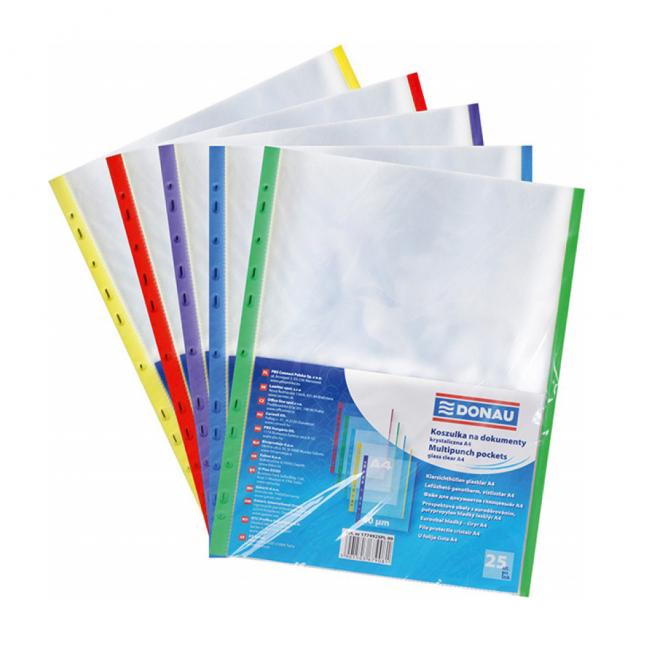 [DO492599] Eurocover DONAU A4 40mic s okrajom v jednej farbe z 5 možností