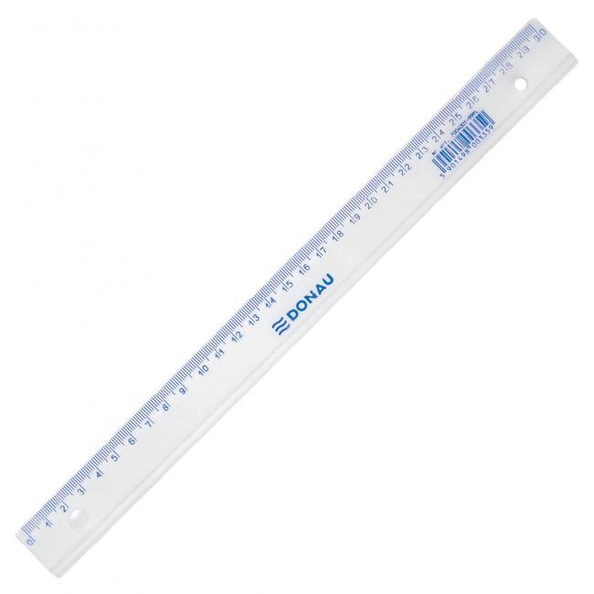 [DO705300] Ruler LAKE transparent 30 cm