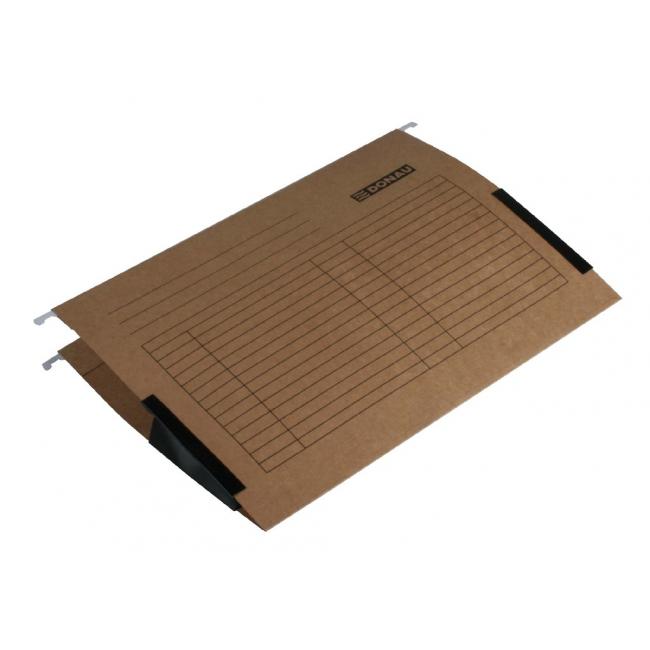 Hanging case with side panels DANAU brown