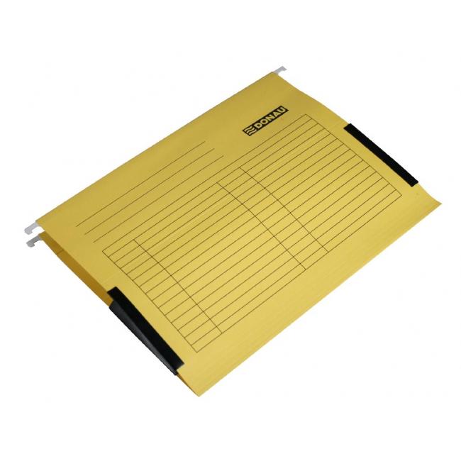 Hanging case with side panels DANAU yellow