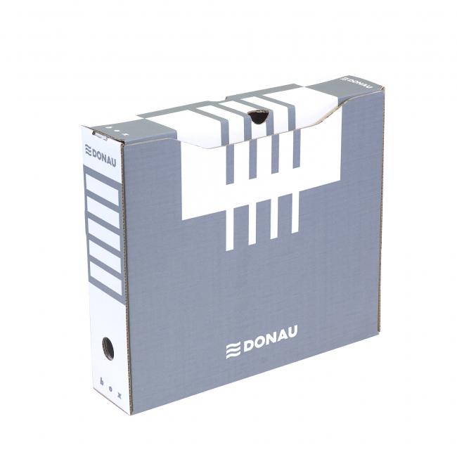 [DO766013] Archívna krabica DANAU 80mm šedá