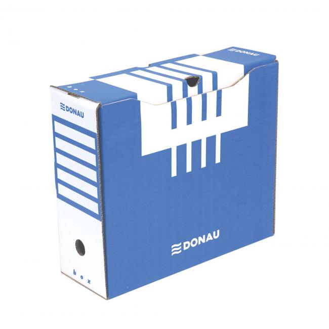 [DO766210] Archívna krabica DONAU 120mm modrá