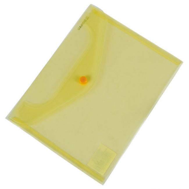 C5 plastic case with a yellow DONAU stud