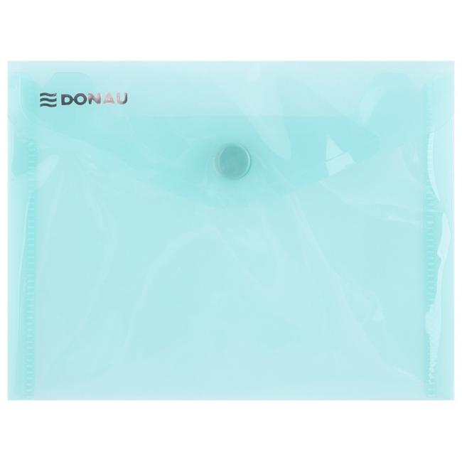 A6 plastic cover with a green DANAU stud