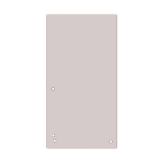 Cardboard separator DONAU narrow gray