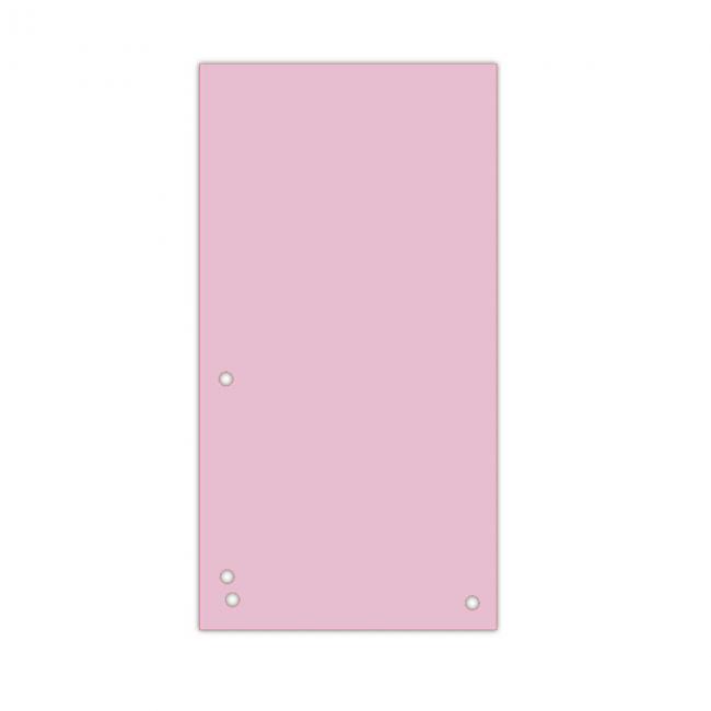 Cardboard separator DONAU narrow pink