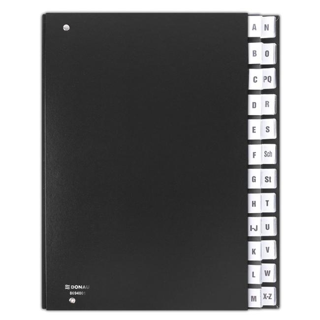[DO869401] Signature book A-Z DANUBE black