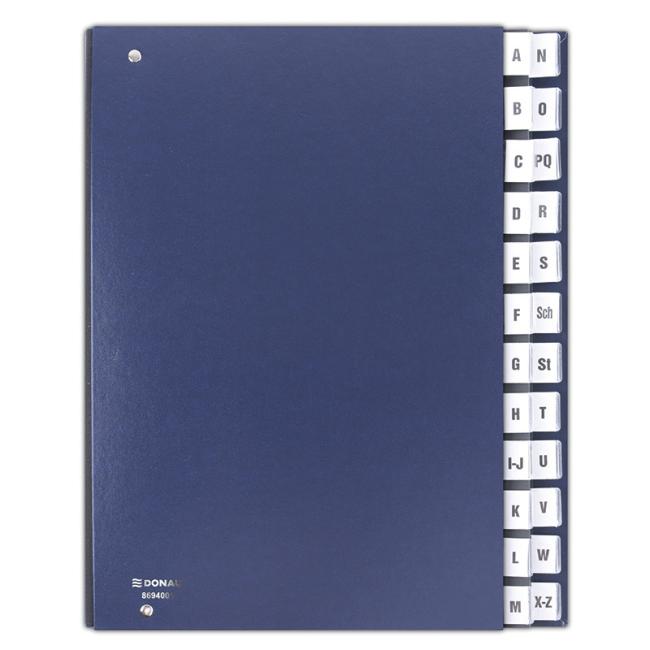 [DO869418] Signature book A-Z DANUBE dark blue