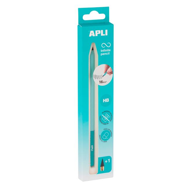 APLI infinity pencil - 3-piece set, blue