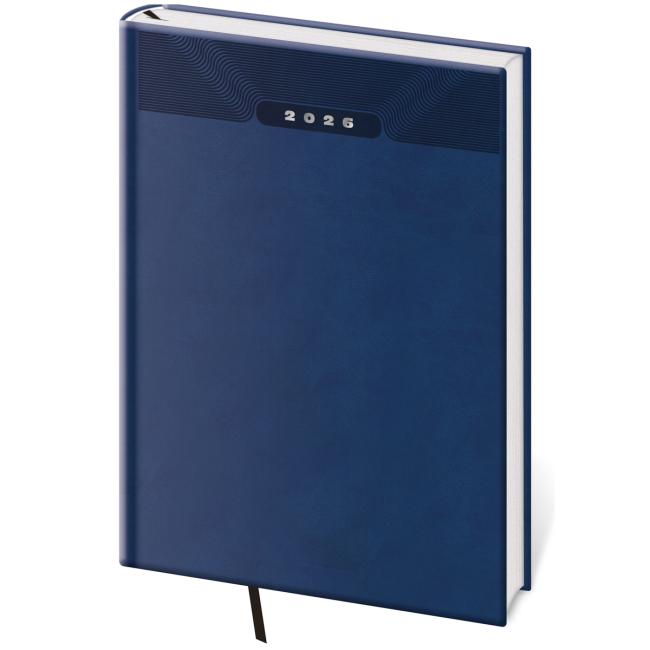 Diary Print classic weekly B5 17x24cm blue 2026