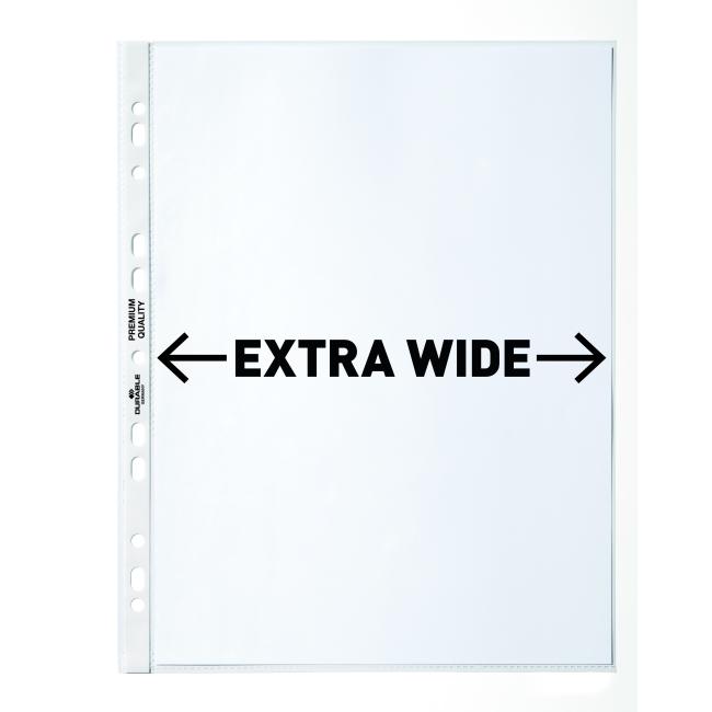 [DU111197] Europack DURABLE A4 maxi extra wide glossy 90mic 50 pcs
