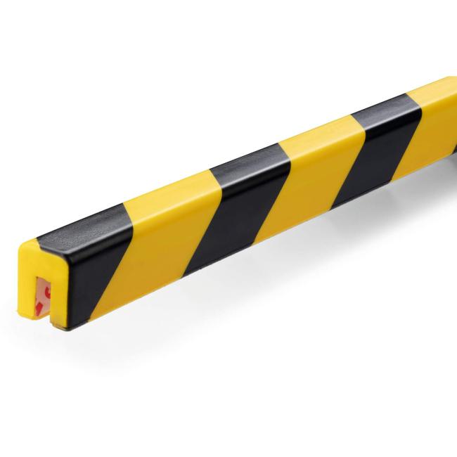 [DU127130] Edge protection profile E8, yellow-black, self-adhesive
