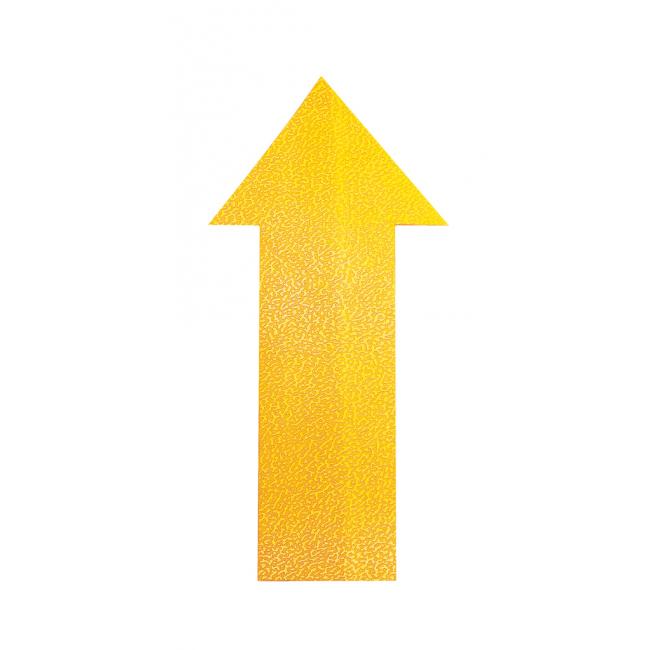 [DU170504] Označenie podlahy ARROW žltá 10 ks