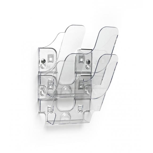 [DU170901] Set of brochure stands FLEXIPLUS 2 A5 transparent
