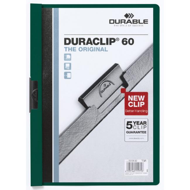 Puzdro s klipom DURACLIP Original 60 tmavo zelené
