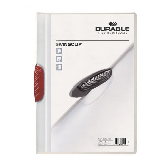 [DU226003] Obal s klipom SWINGCLIP červený