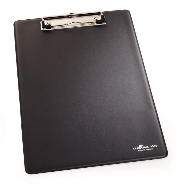 Writing pad PVC A4 DURABLE black