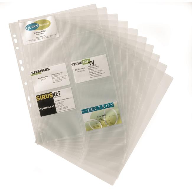 Replacement A4 covers for VISIFIX 10 pcs