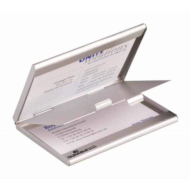 DURABLE BUSINESS CARD BOX DUO business card box