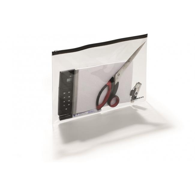 [DU247901] A4 plastic cover with DURABLE zipper