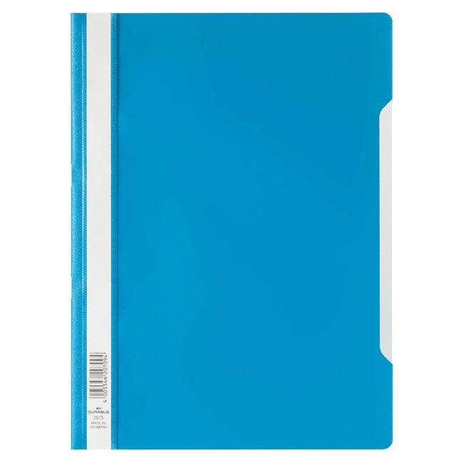 Quick binder standard DURABLE blue Transparent binder