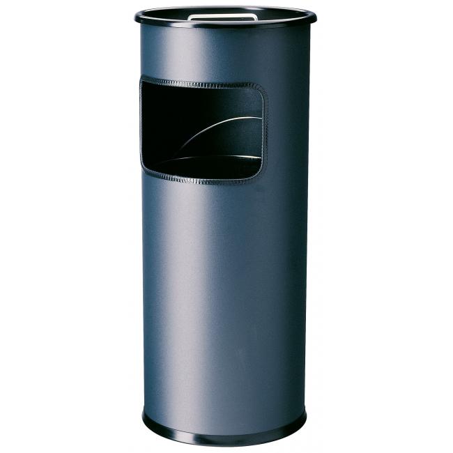 Kôš s vyberateľným zinkovým popolníkom 17 ℓ antracit