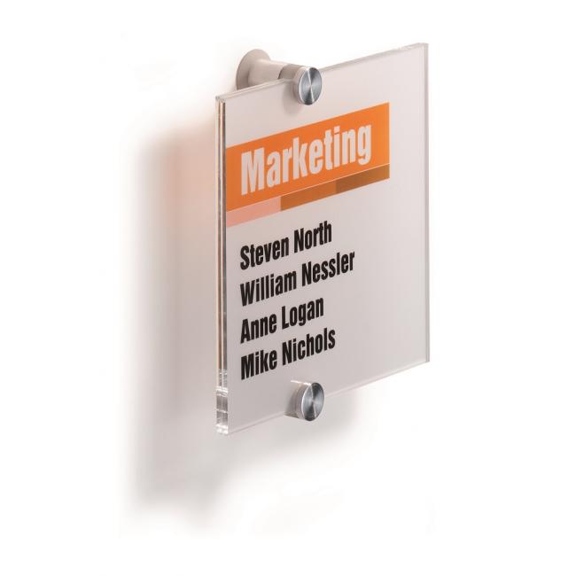 [DU482219] Information table Crystal Sign 148x148 mm