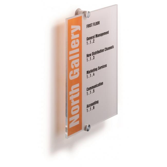 [DU482519] Informačná tabuľa Crystal Sign 210x297 mm (A4)