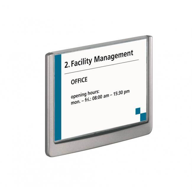 [DU486137] Informačná tabuľka Click Sign 149x105,5 grafitová