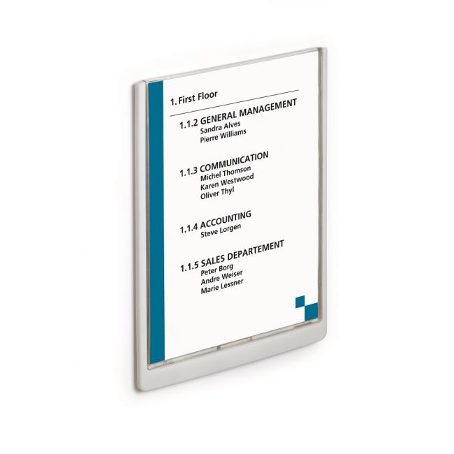 [DU486702] Information table Click Sign 210x297 white