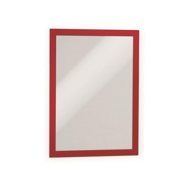 [DU487203] Self-adhesive DURAFRAME A4 red