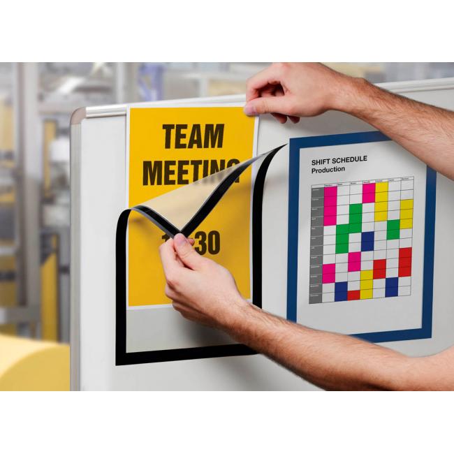 Magnetic DURAFRAME MAGNETIC A4 black 1 piece