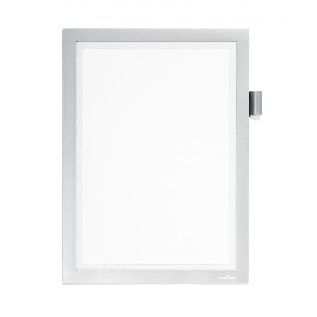 [DU498923] Magnetická DURAFRAME MAGNETIC NOTE A4 strieborná
