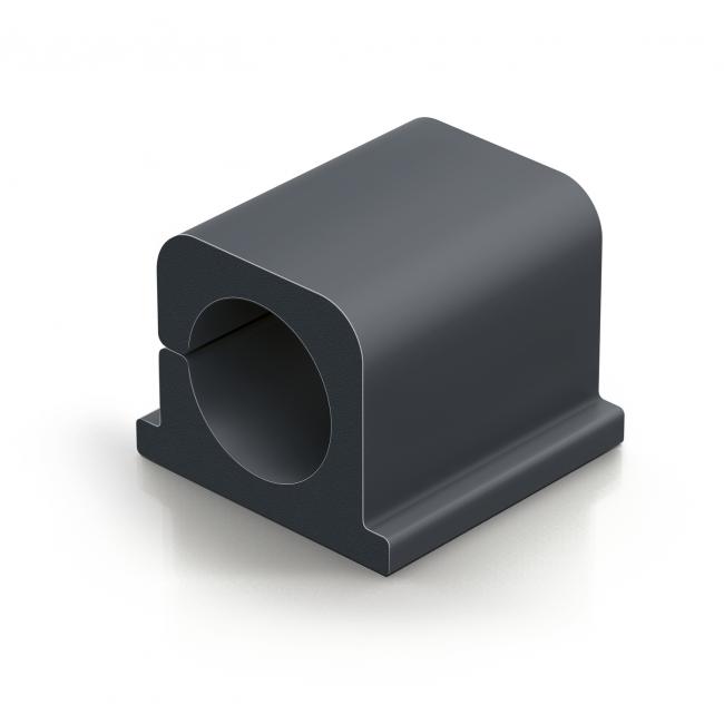 [DU504337] Cable holder CAVOLINE CLIP PRO 2 black