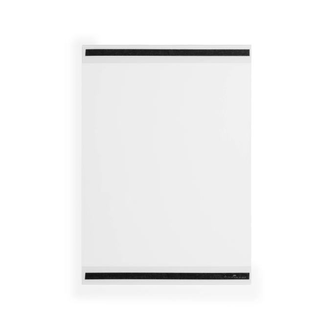 Magnetic document holder DURABLE rPET A3, retractable, transparent, 5 pcs