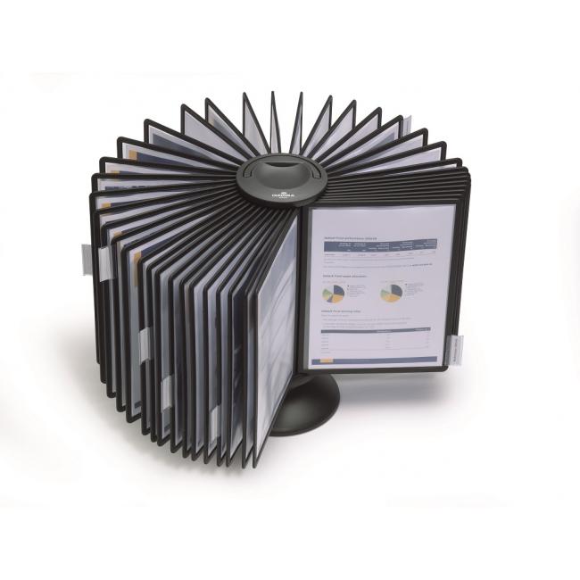 Rotating stand SHERPA carousel with 40 panels